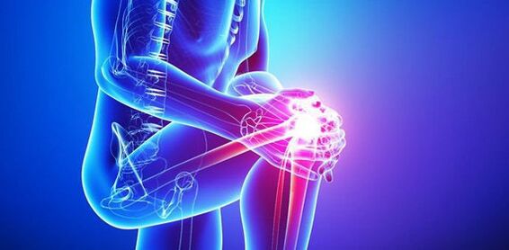 forte dolore all'articolazione del ginocchio